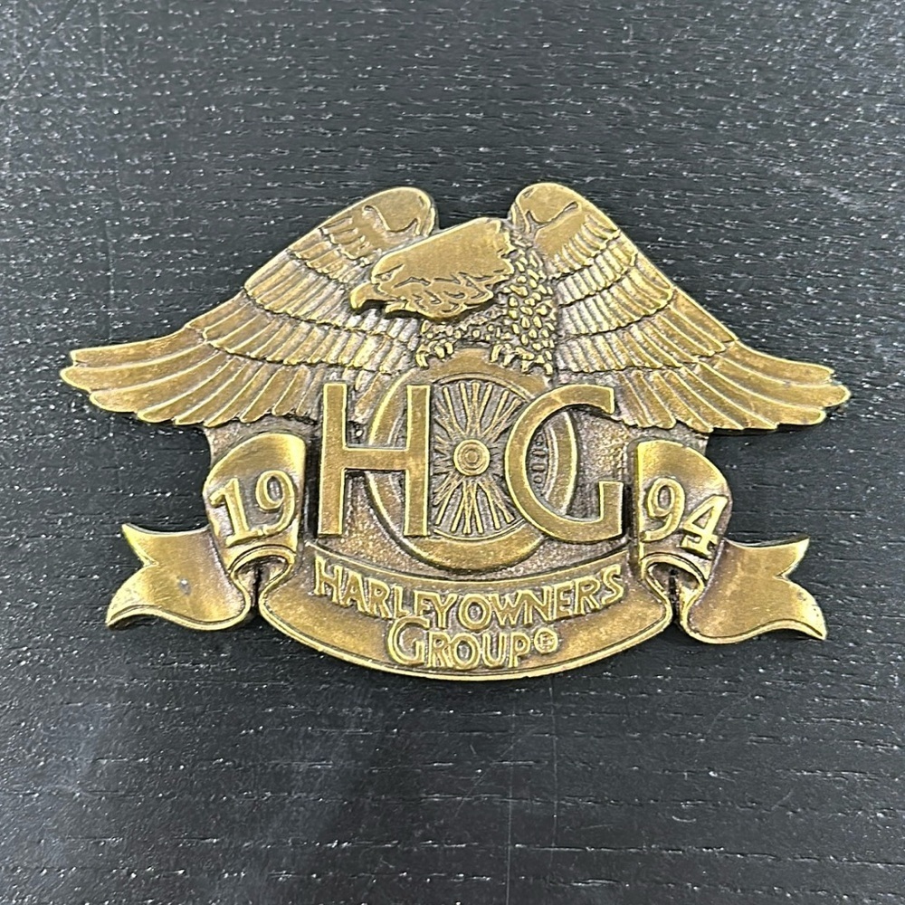 Harley-Davidson Vintage 1994 HOG Metal Plaque